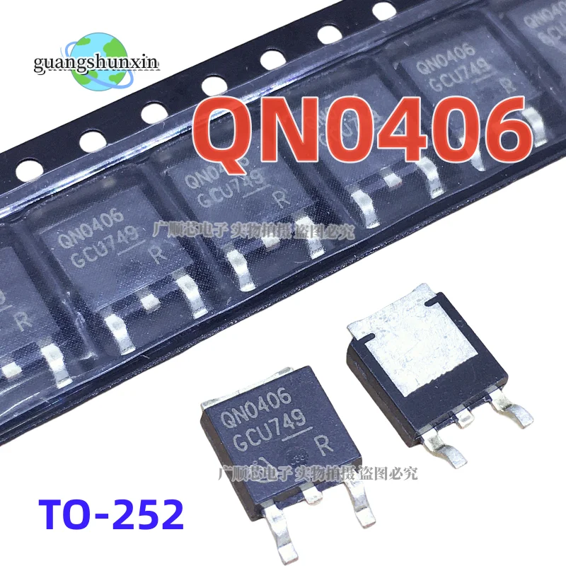 10ШТ Нов Оригинален Отпечатък QN0406 IPD80N04S3-06 Полева Тръба N Channel 40V90A SMD SOT-252