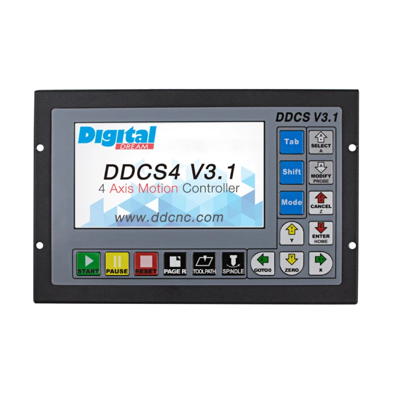 DDCS V3.1 4 оси контролер за движение, самостоятелен контролер с ЦПУ, 500 khz, автономно управление на машини с ЦПУ
