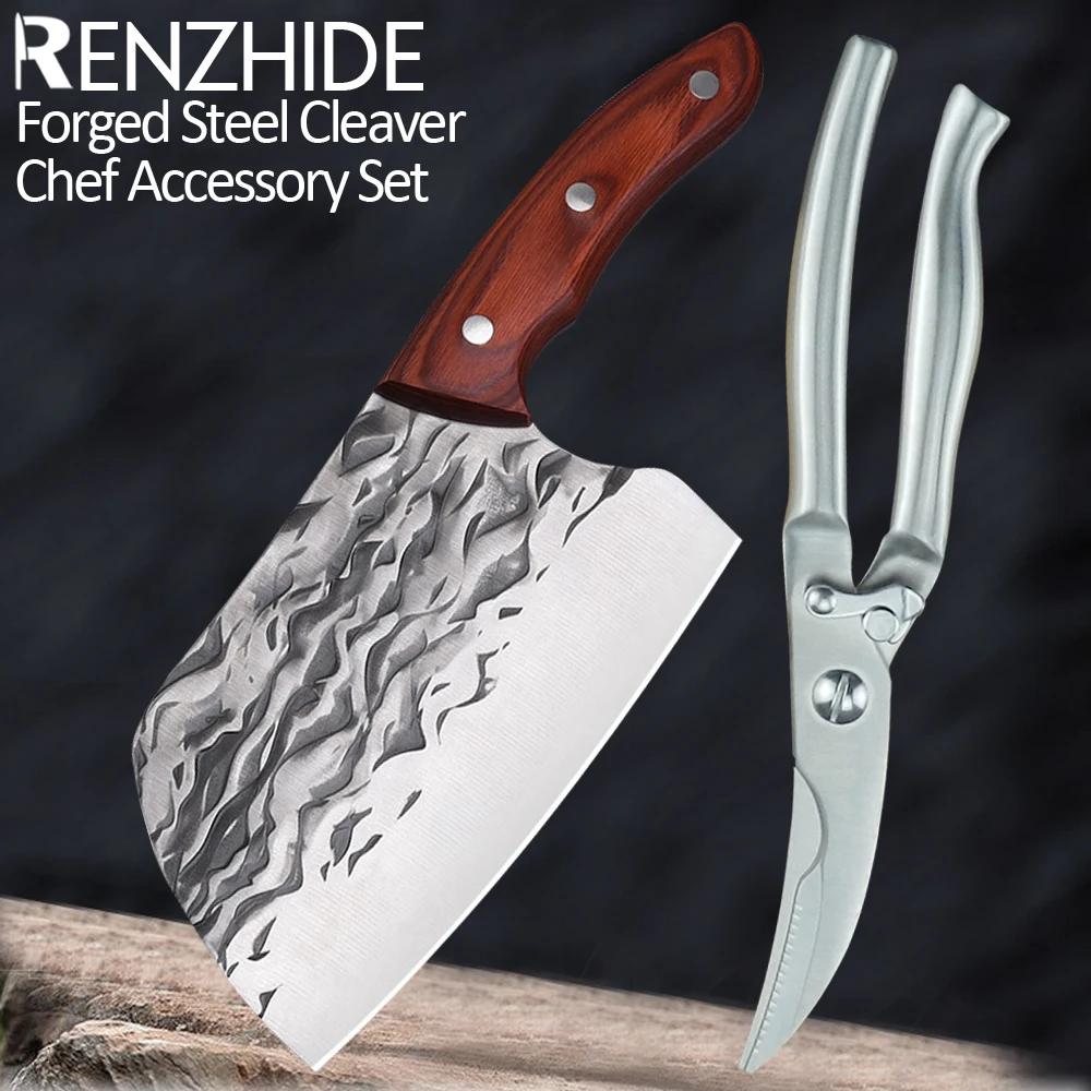 RZD Нож за рязане на месо готвач от кована стомана 6 