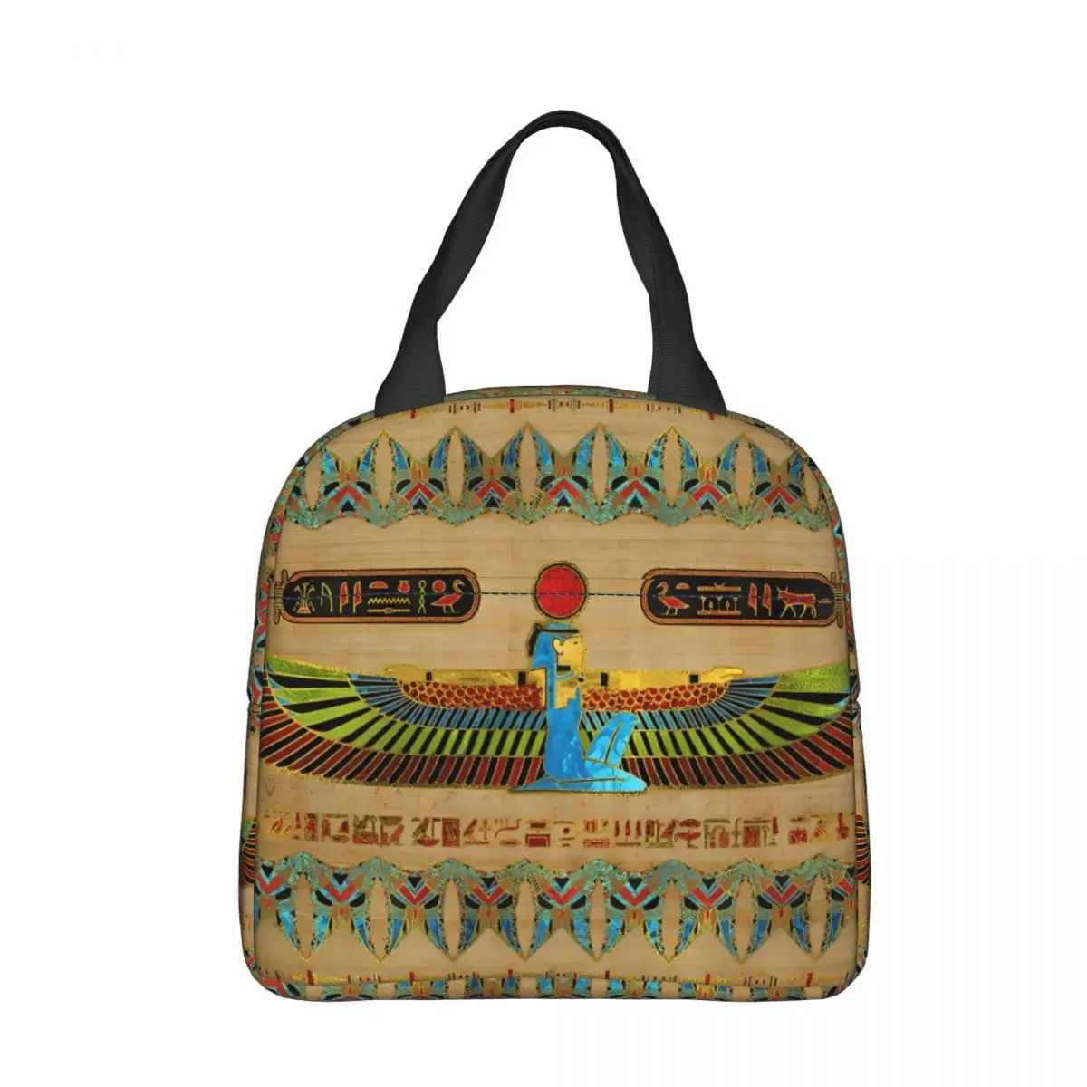 Египетски плат Оксфорд Преносими чанти Египетската митология на Училищна екскурзия Обяд туризъм Чанти за съхранение на отпадъци Хладилник за хранене