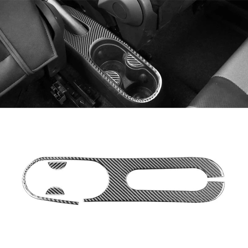За Fiat 500 2012-2015 от мека въглеродни влакна Централното управление на превозното средство, ръчна спирачка, поставка за чаши, накладки, етикети, на части
