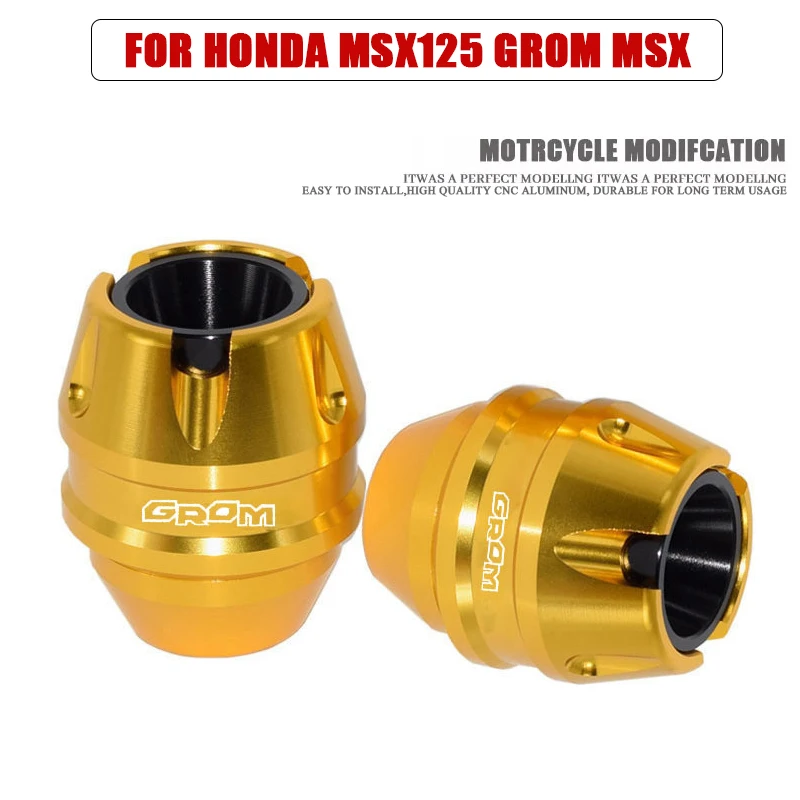 За Honda msx125 GROM MSX 125 Аксесоари вилката на Колелото на Защита от падане Рамка Слайдер Противоаварийный протектор