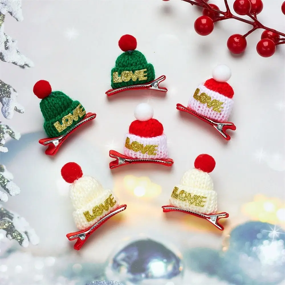 Коледна шапка с пайети, Шнола за коса, Креативен Коледен Декор, Дядо Коледа, Детска Коледна Шнола за коса от Плат за любов, Детска