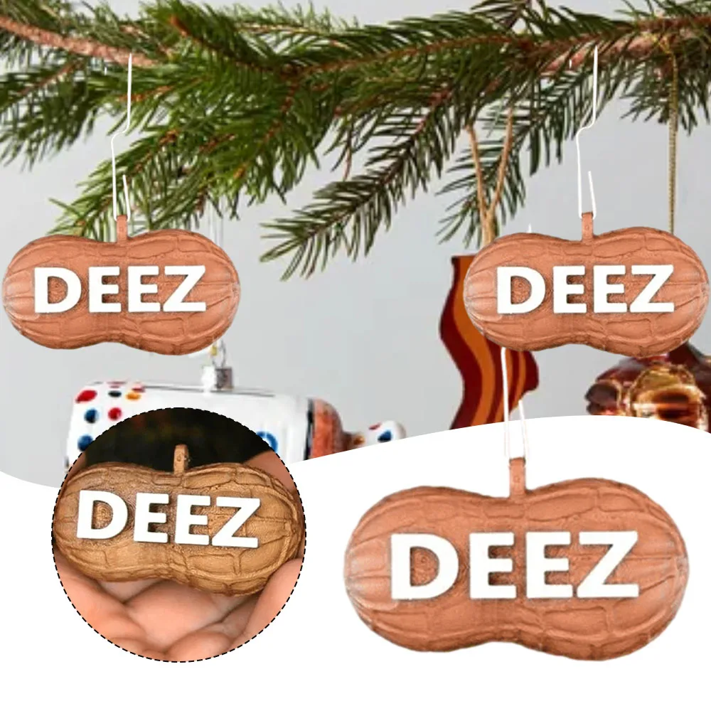 Мини-висулка във формата на елхи с ядки, Иновативен и стилен Коледен окачен украшение, подарък за фестивала