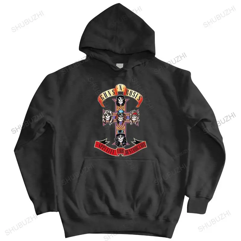 Мъжки модни брандираната черна hoody с цип, лидер на продажбите, Логото на Guns N Roses, новоприбывшее палто, мъжки Благородна hoody оверсайз