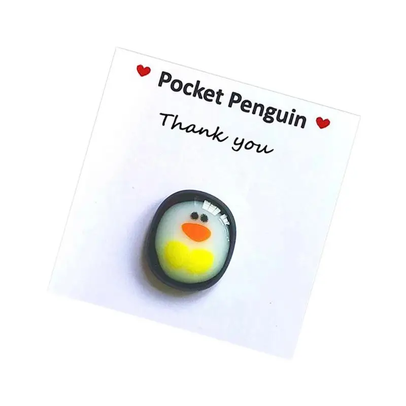 Новост 2022 година, Малък джобен пингвин, мини-домашен любимец, декорация във формата на пингвин, Малко Пингвин, Подаръци за влюбени 