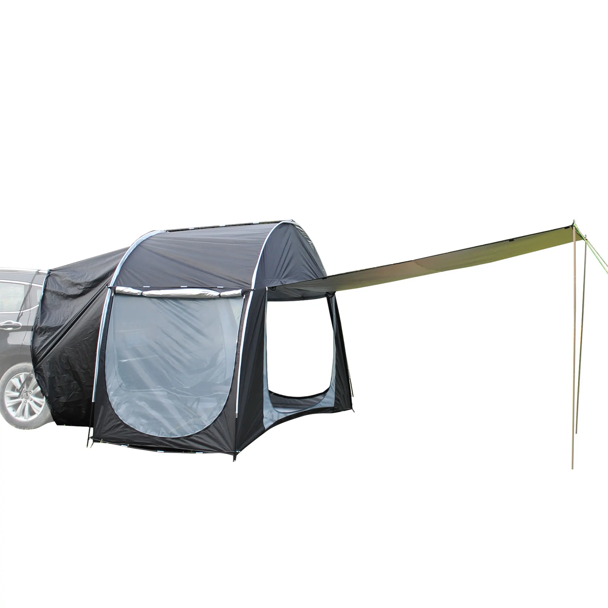 Палатка за задния капак на suv-задната част на палатката Хечбек, колата палатки за къмпинг, палатка за колата, задната част на палатката