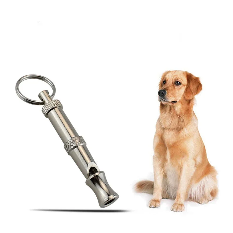 Ултразвукова свирка за кучета Кучешката свирка, останавливающий лай Контрол лай за дресура на кучета Възпиращ свирка регулируема за дресура кученца