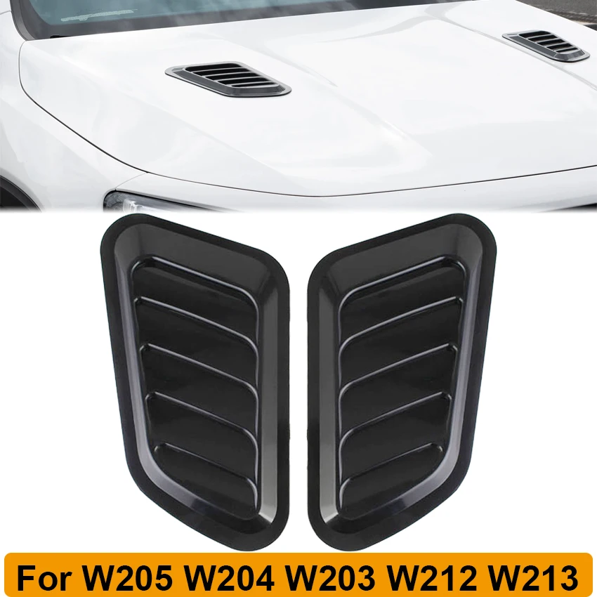 Универсален За W212 W213 W204 W205 W206 CLA GLA Преден Капак Странично Воздухозаборное Дупка Лъжичка Капачка Декоративна Тампон Стикер на Тунинг на Автомобила