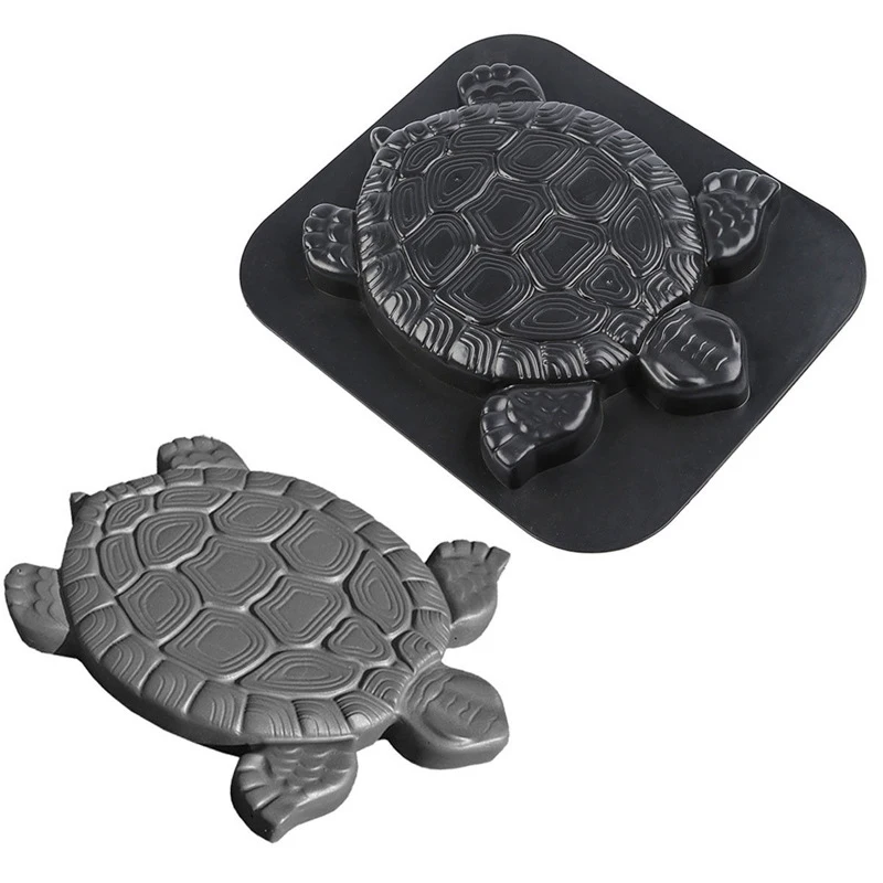 Форма за седене на морска костенурка, форма за настилката костенурката, за направата на стъпала, Пътен камък В наличност